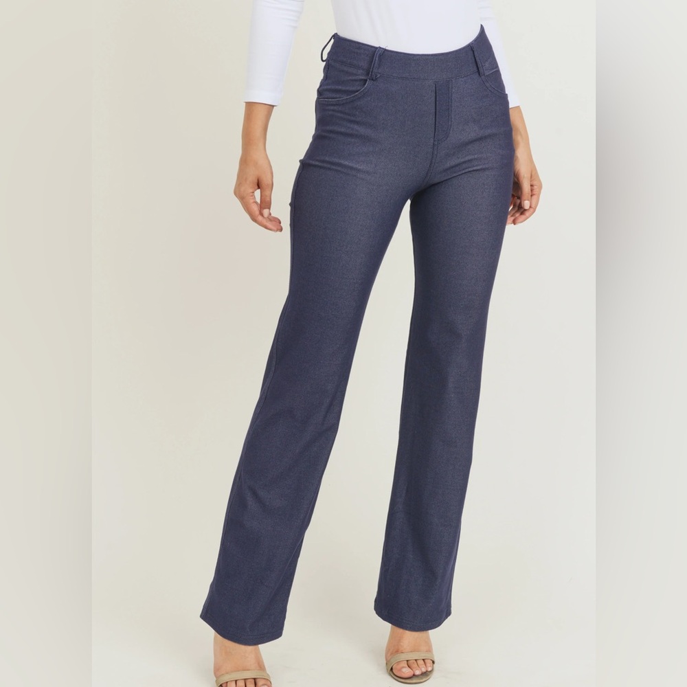 Denim Flared Jeggings NWT